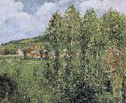 Camille Pissarro landscape oil painting on canvas